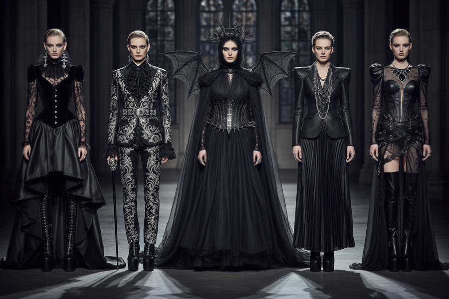 Back to Darkness: How the Goth Aesthetic Will Rule Fall/Winter 2025 for Women & Men