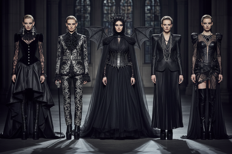 Back to Darkness: How the Goth Aesthetic Will Rule Fall/Winter 2025 for Women &amp; Men