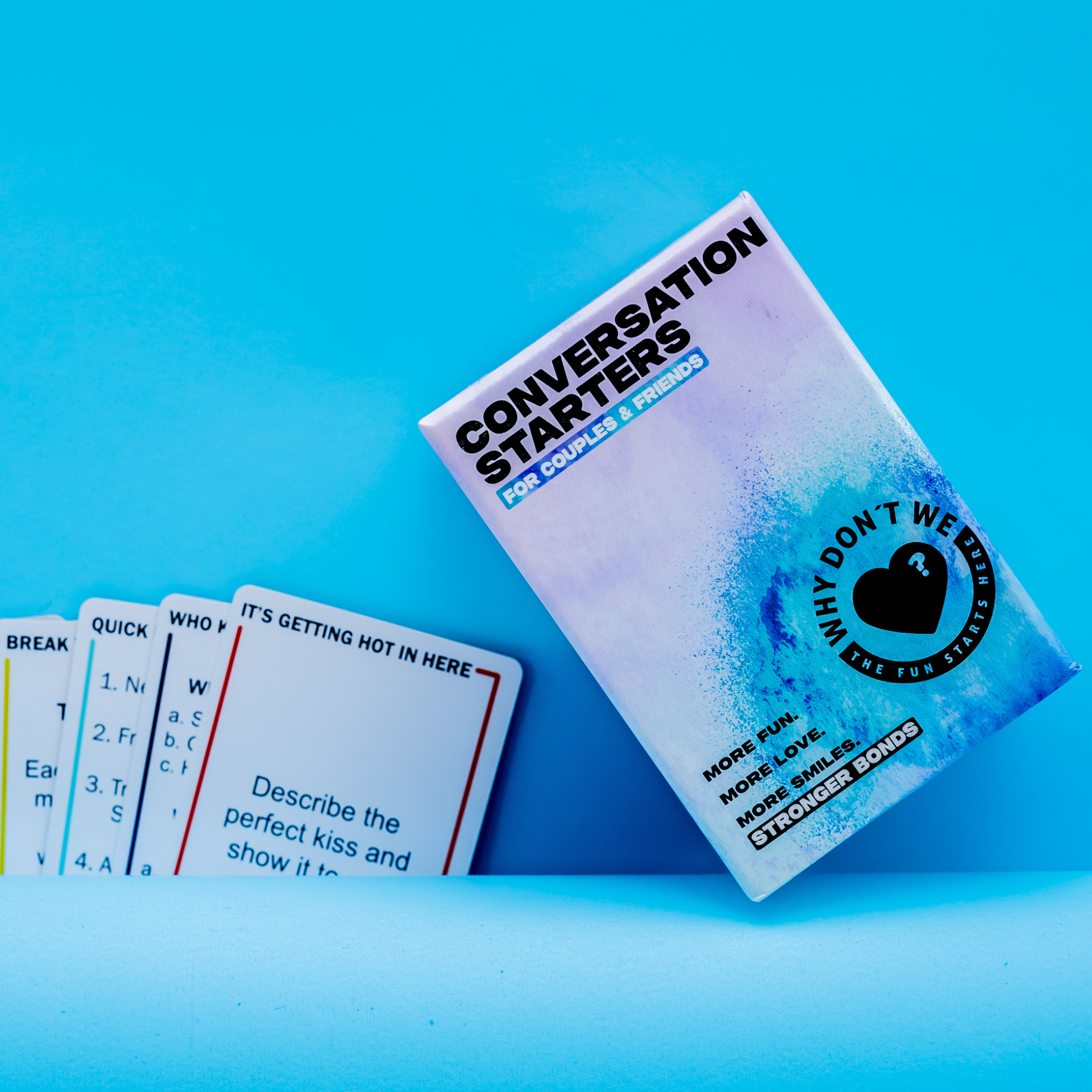 Conversation Starters Cards for Couples & Friends