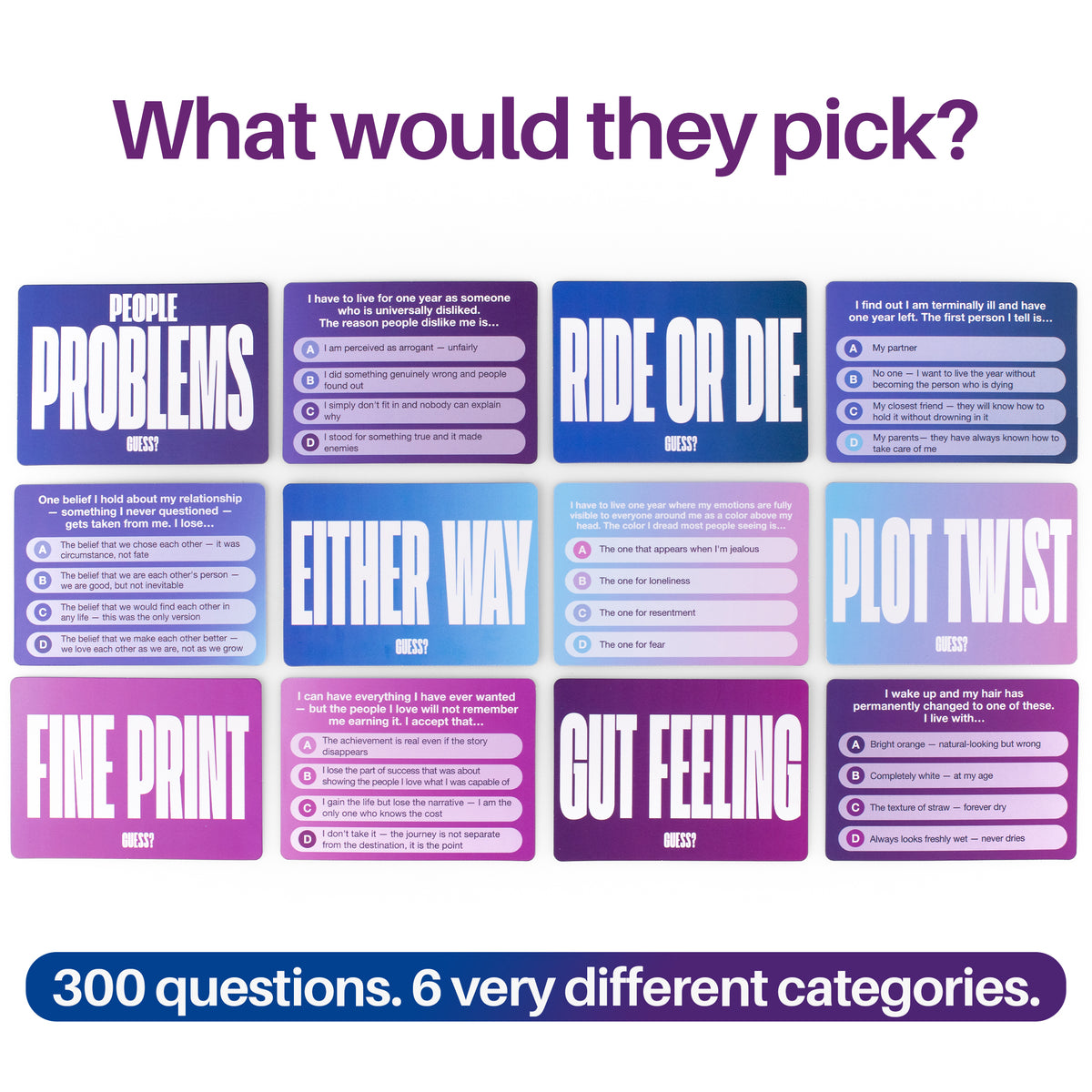Why Don't We Guess? — Couples Card Game