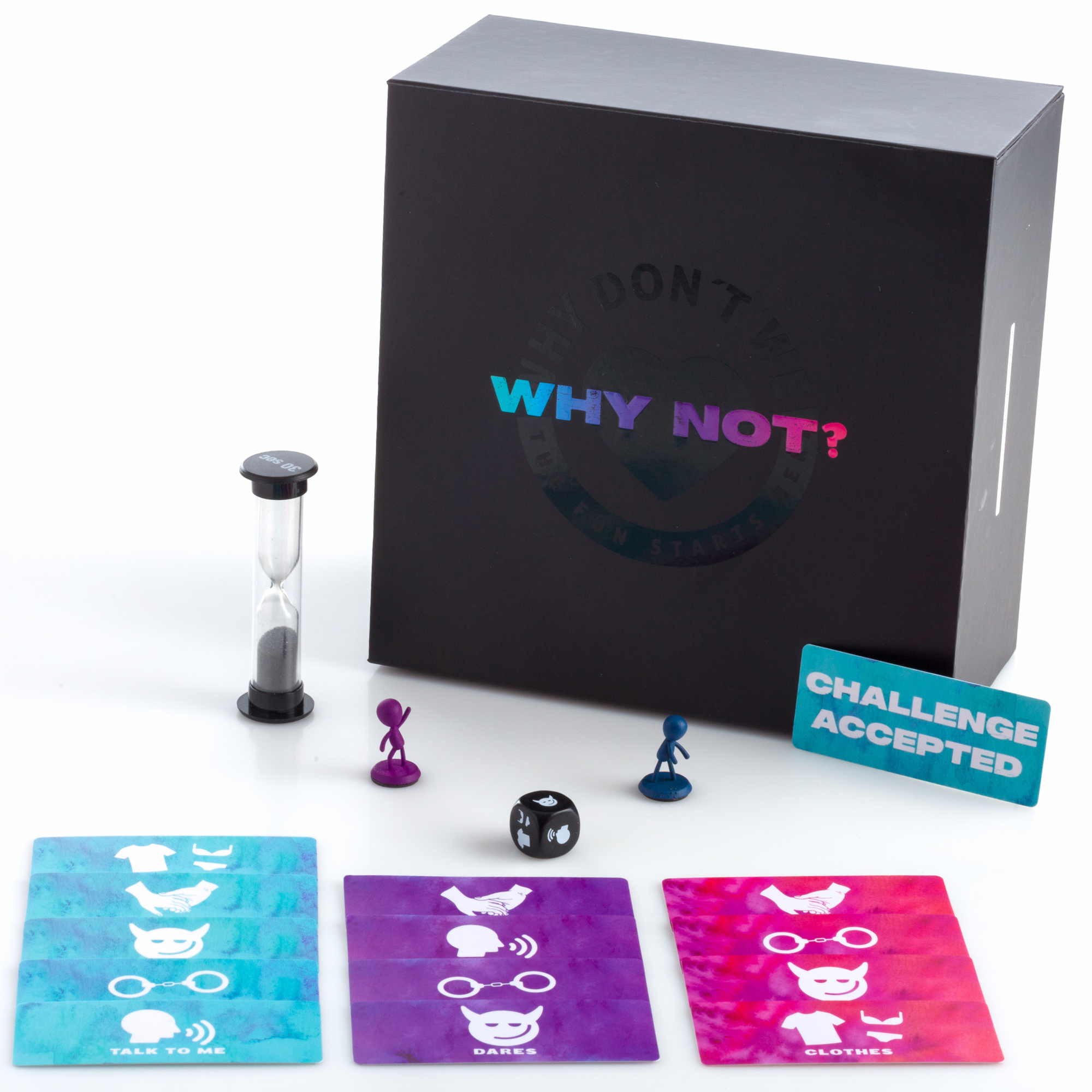 Why Not? Fun and Romantic Board Game for Couples