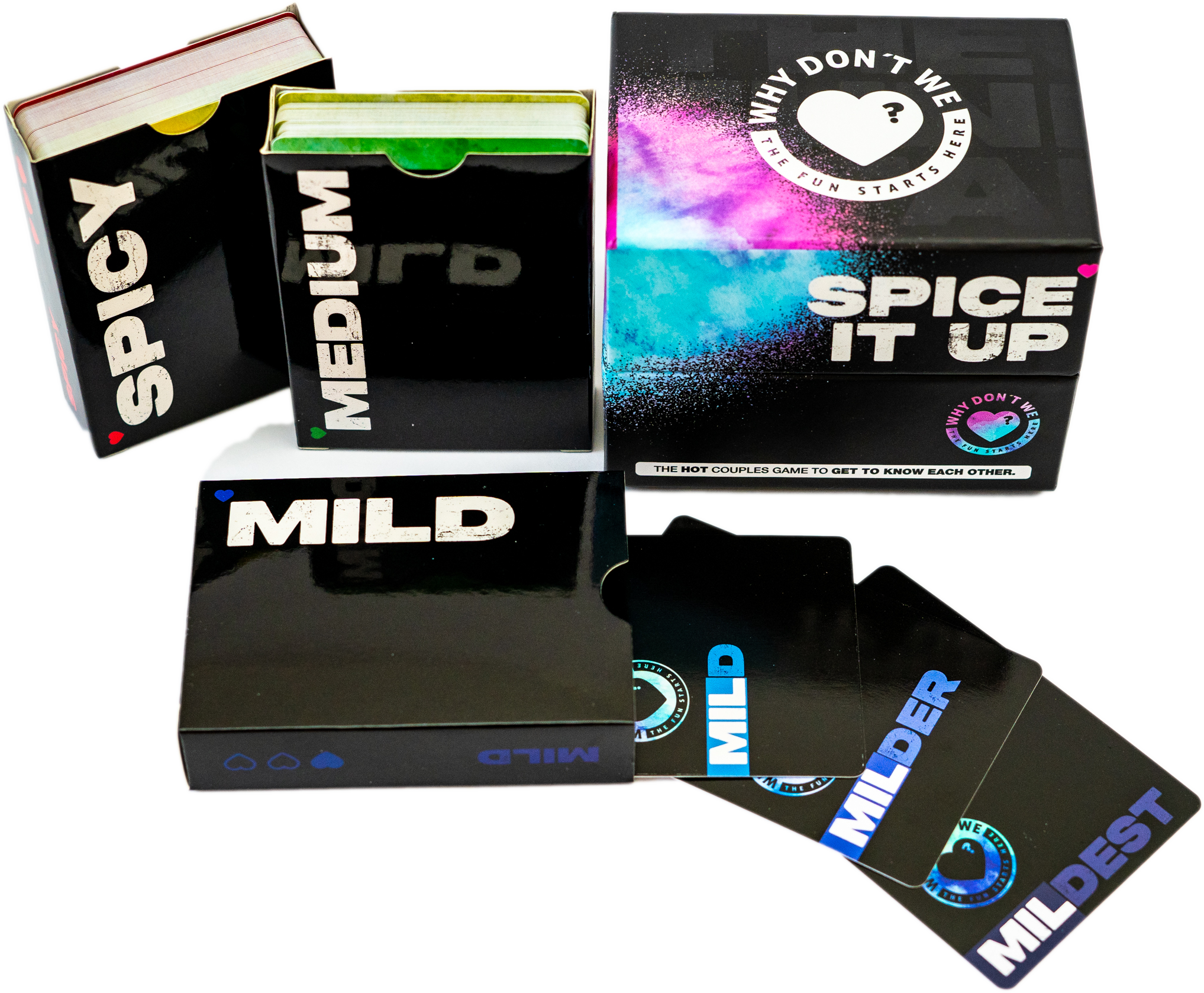 Spice it up - Couple game - Card game - Shop - romantic - Gift - Games - Couples - Relationship -Bedroom games