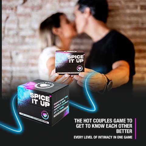 Spice it up - Couple game - Card game - Shop - romantic - Gift - Games - Couples - Relationship -Bedroom games