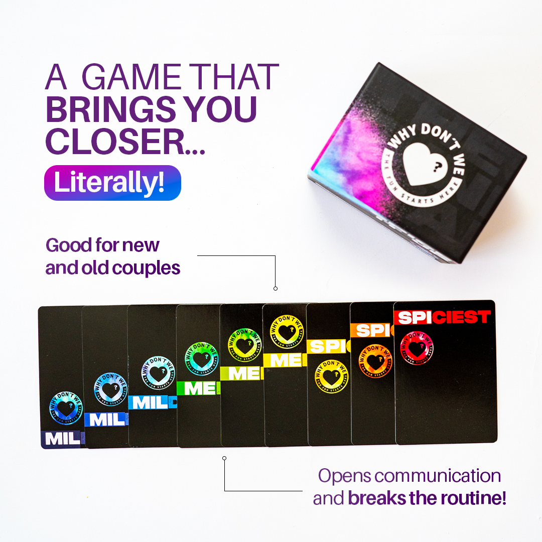 Spice It Up Making Happy Couples card game for relationship