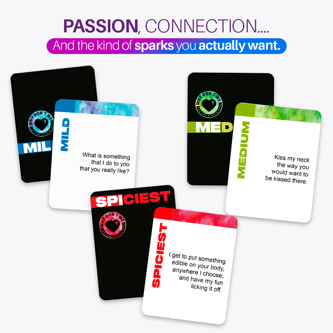 Spice It Up medium deck couples card game